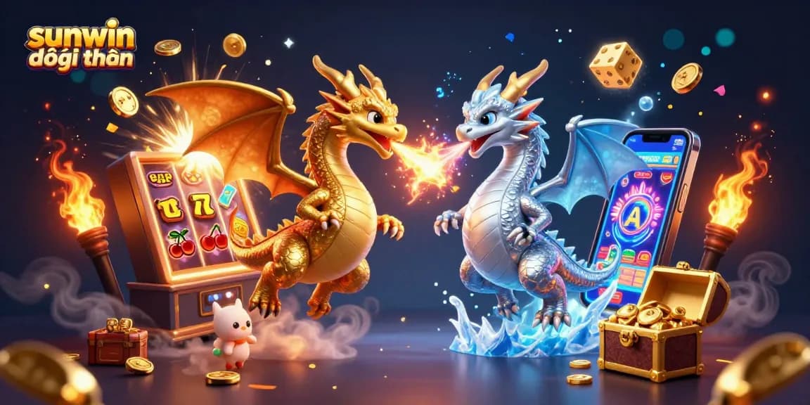 Experience sunwin đổi thưởng with vibrant dragons, volatile jackpot slots, and thrilling gaming energy.