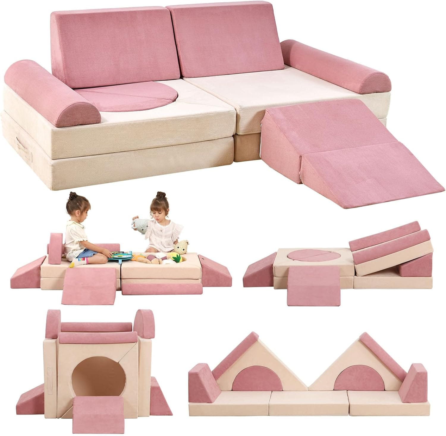Kinder Spielsofa – Modular, sicher und perfekt zum Toben
