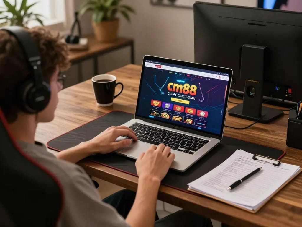 Experience online gaming at cm88 com with a strategic setup for effective betting.