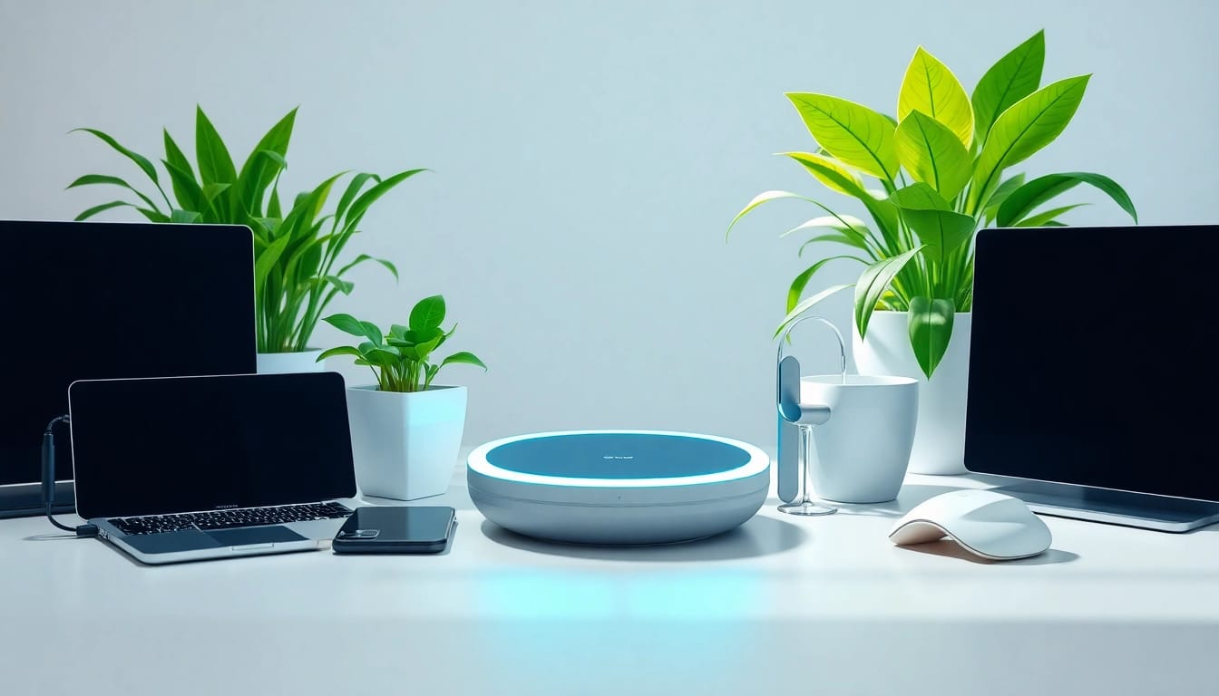 Evodrop innovative Produktpräsentation in modernem Arbeitsumfeld.