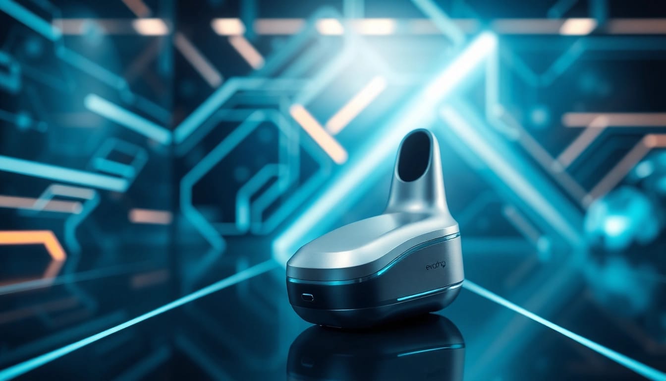 Evodrop als innovatives Produkt in moderner Umgebung präsentieren