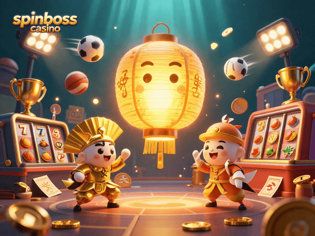 Gestalten Sie Ihre Gewinne beim Spinboss Casino mit einem einzigartigen 3D-Illustrationserlebnis.