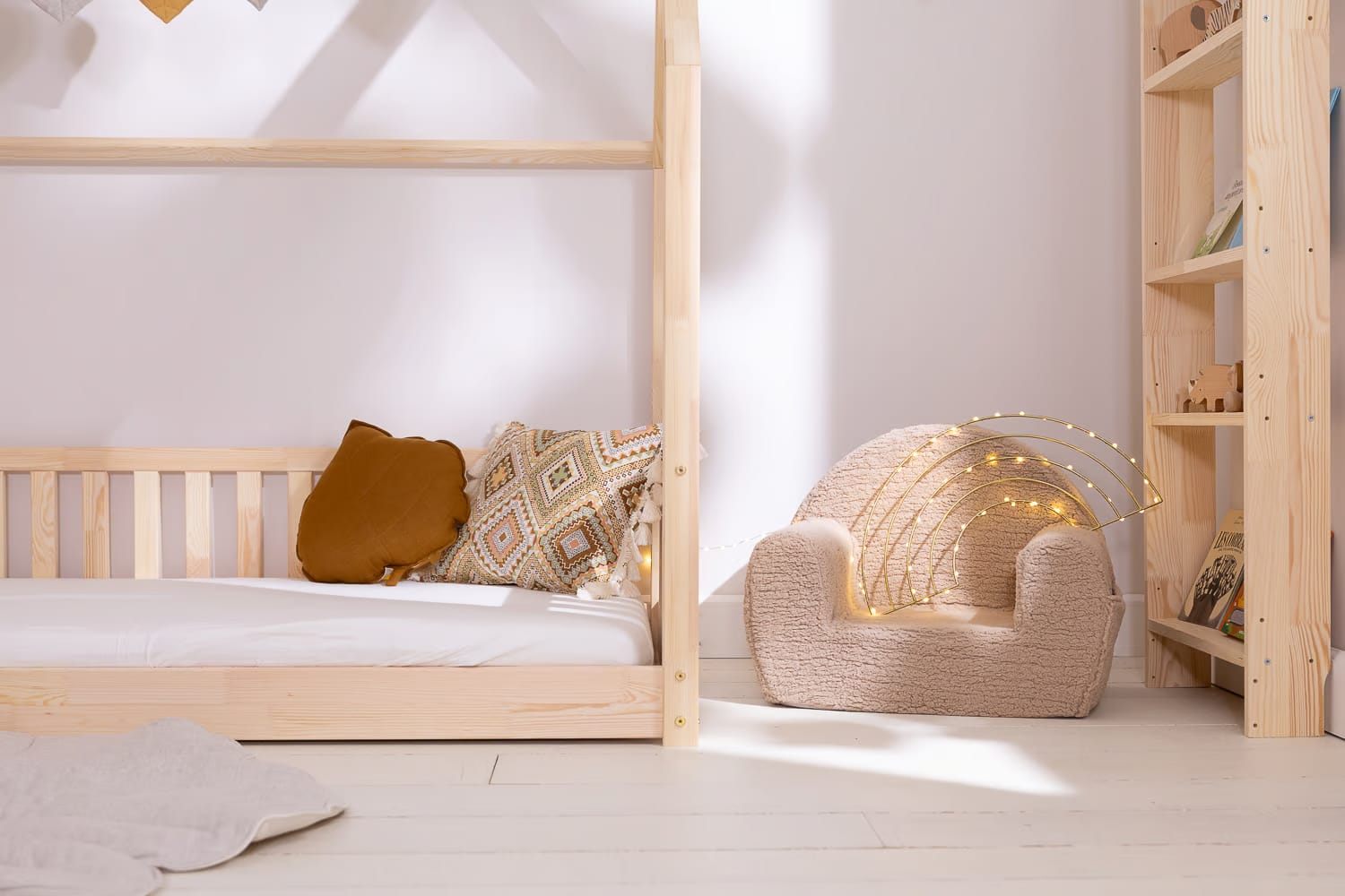TiCAA Bodenbett 90x200 – Die Einstiegslösung für Kinder