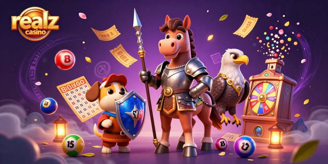 Experience the vibrant action at realz casino with exciting lottery elements and rich graphics.