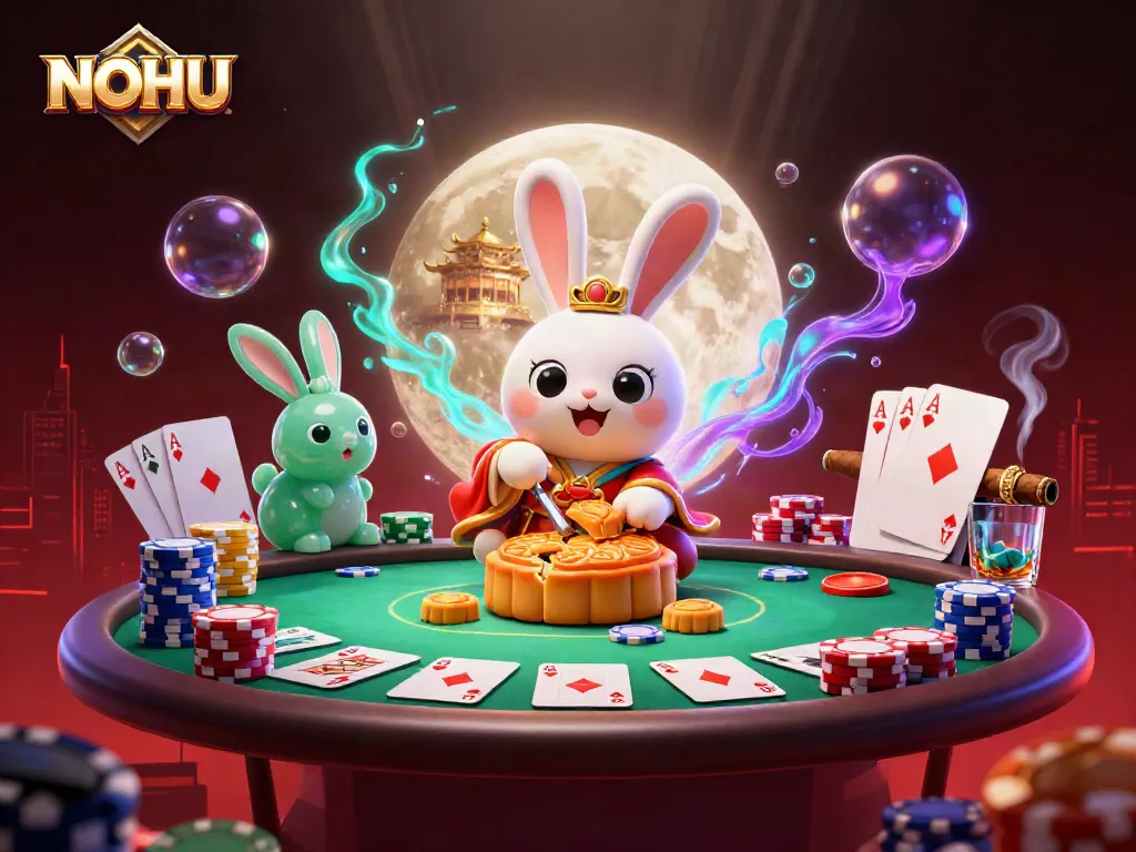 Experience thrilling gameplay at NOHU with vibrant characters and casino elements.