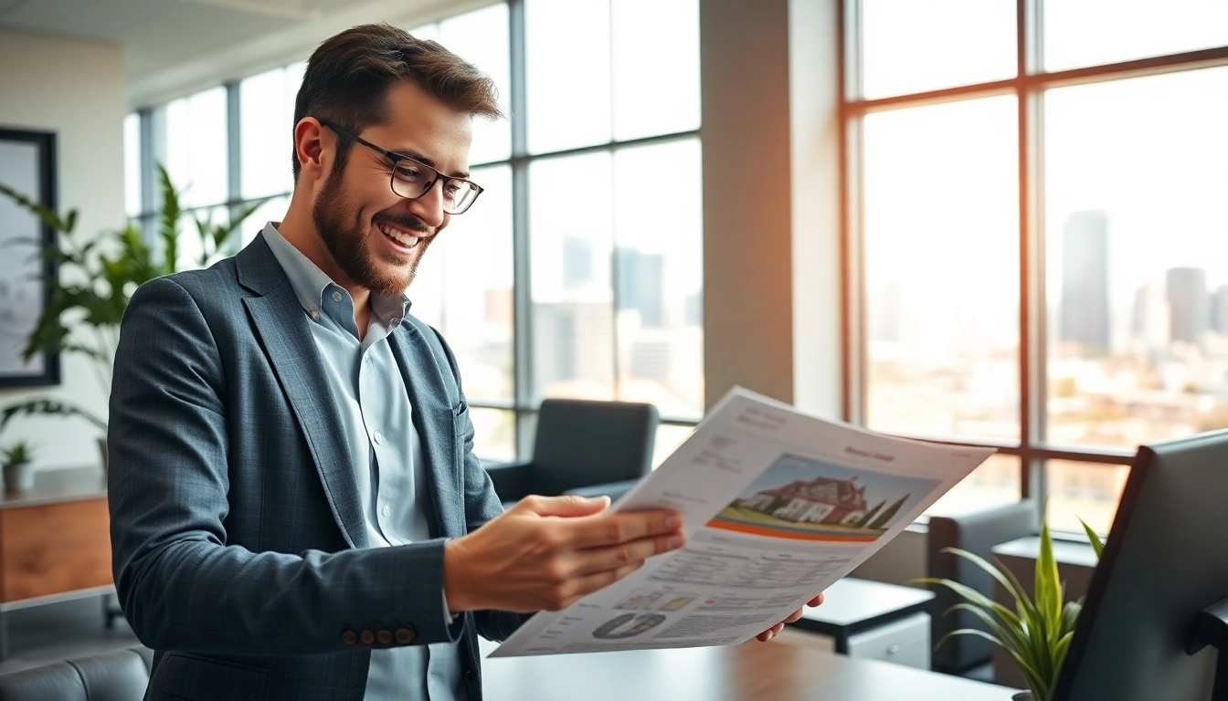 Immobilienmakler Frankfurt Eschersheim beraten Kunden über Immobilienangebote.
