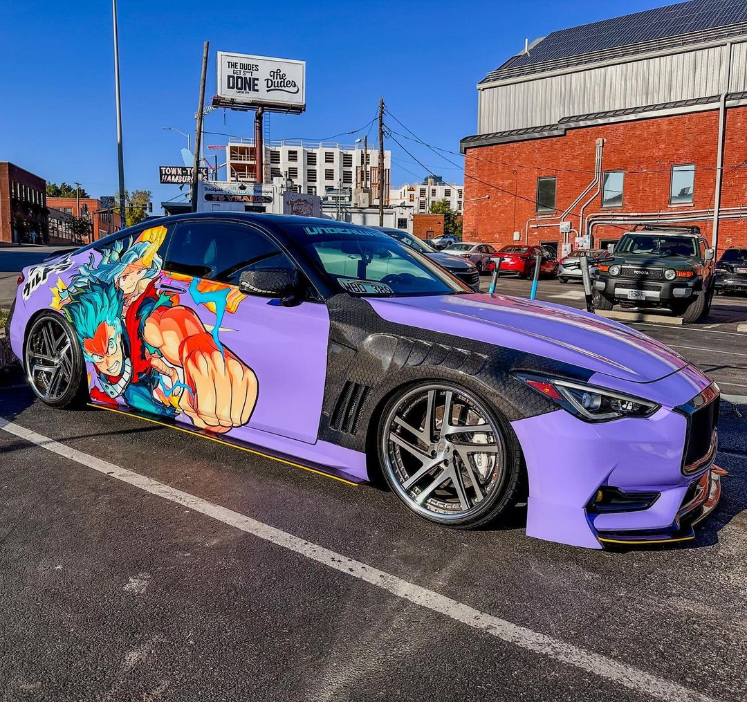 Anime Auto mit Charakter: Maßgeschneiderte Designs für echte Otakus