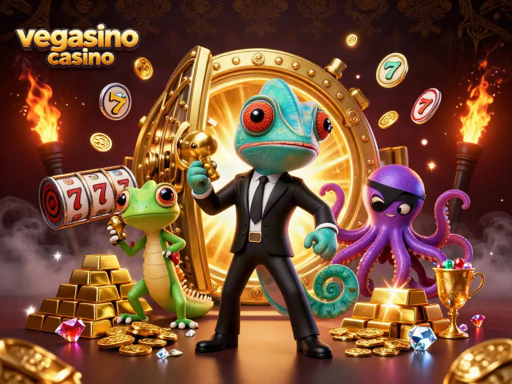 Experience the thrill of vegasino casino with vibrant slot reels and glamorous treasures