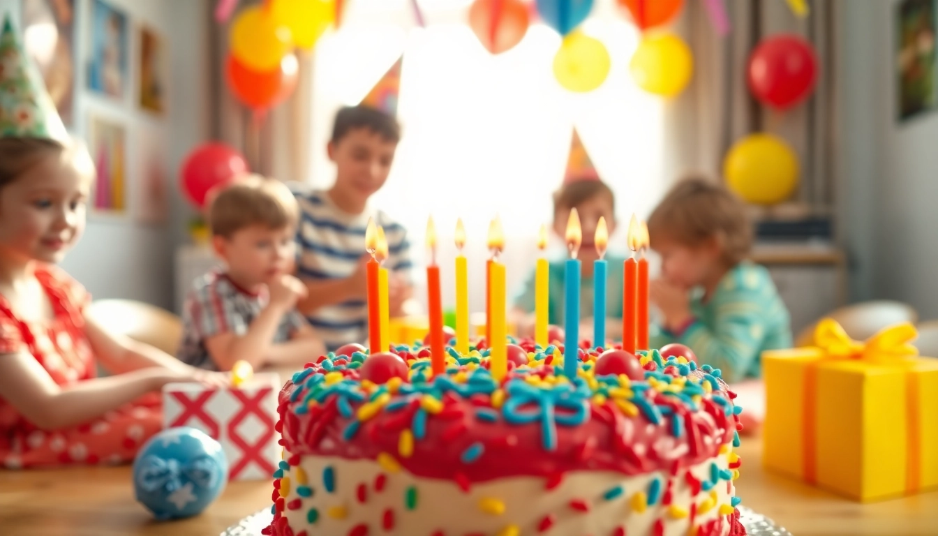 Unterhaltsame Ideen für Kindergeburtstag 4 Jahre mit festlichen Dekorationen und Aktivitäten.