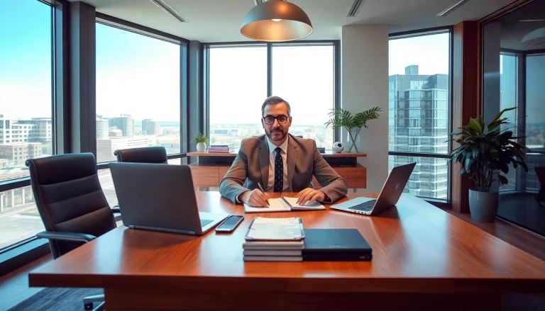 Headhunter Solingen bei einem Gespräch in modernem Büro, Professionalität und Engagement zeigen.