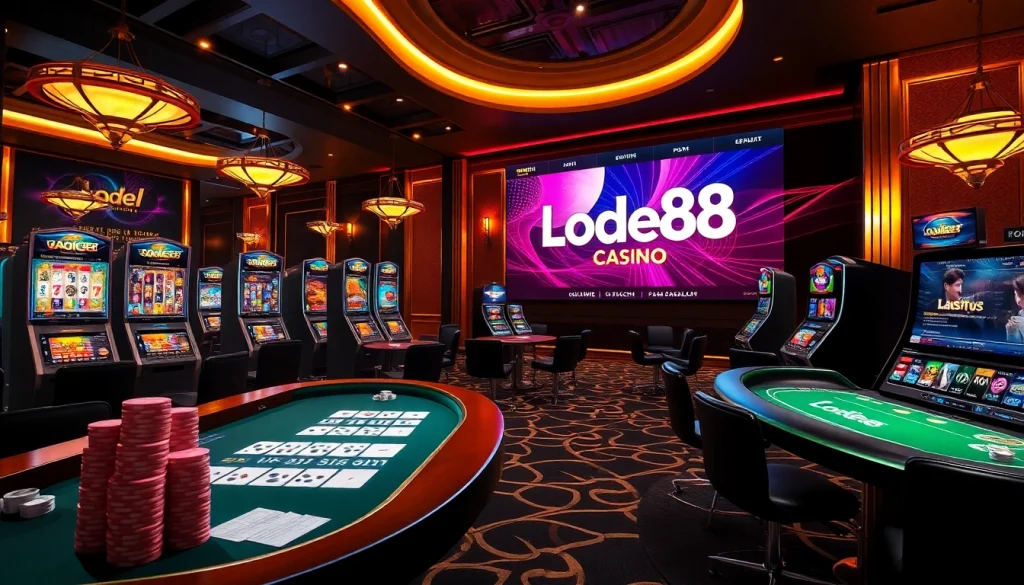 gamblers enjoy winning games at https://lode88uk.com/ with vibrant slots and professional poker tables