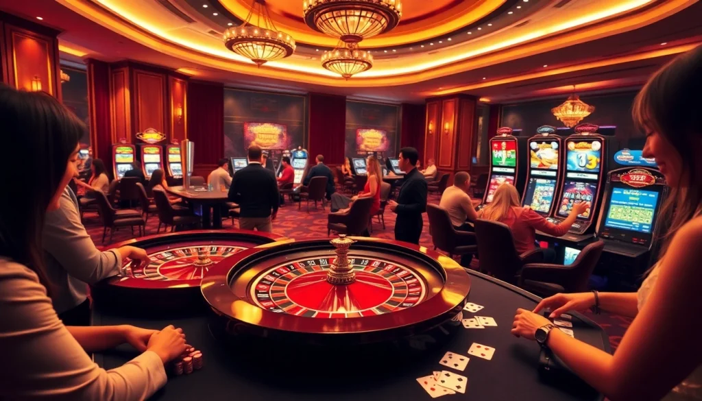 Experience thrilling gameplay at U888 with vibrant poker tables and elegant roulette wheels.