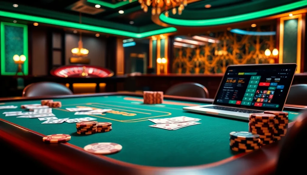 Experience the excitement of poker at the luxurious XX88 casino environment.