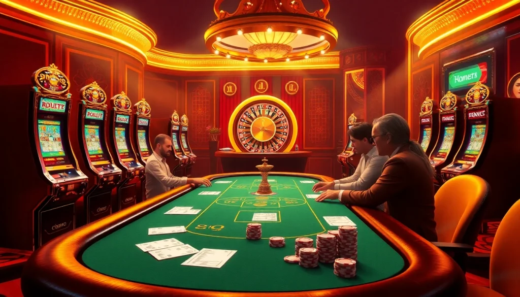 Experience thrilling gameplay at home vvjl with exciting poker games and vibrant casino elements.
