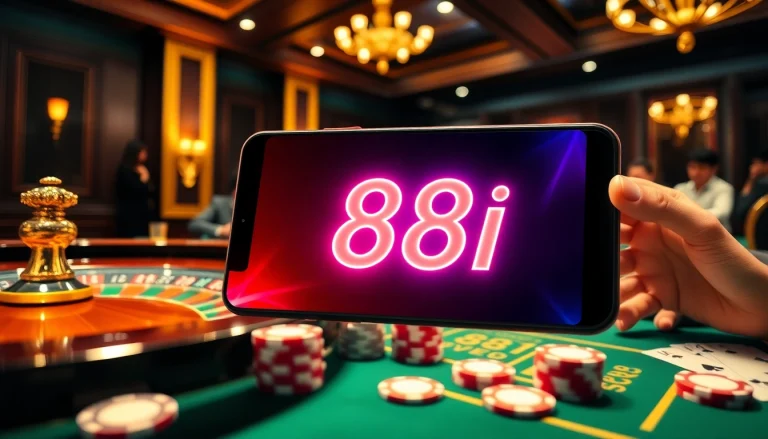 Experience the excitement of gambling online with link 88i in a vibrant casino atmosphere.