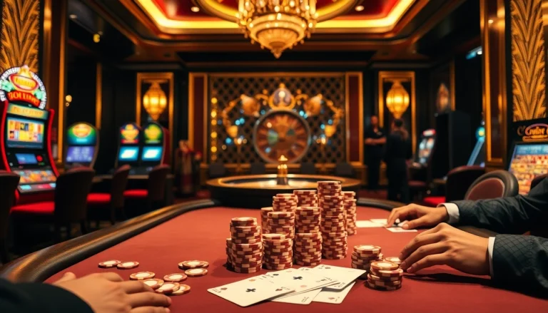 Experience the thrill of i9betcom with intense poker action and casino elegance.