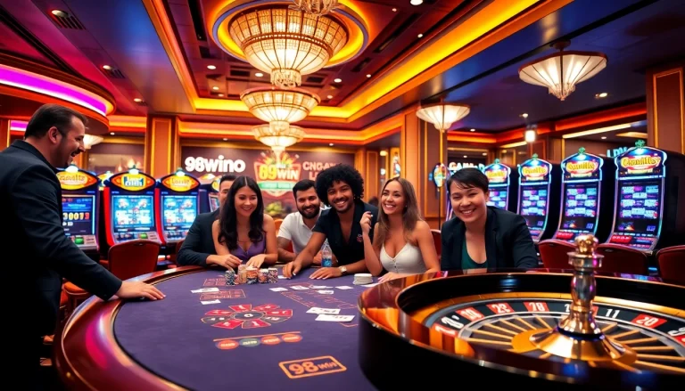 Win big at the 98win club while playing glamorous casino games