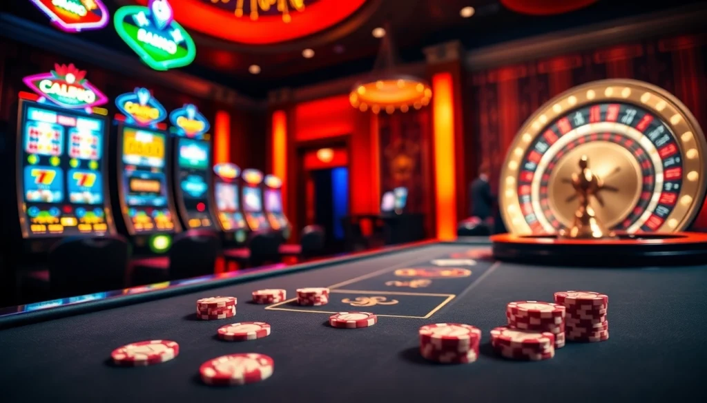 Players strategizing at a luxurious casino table in the vibrant c168 pro environment.