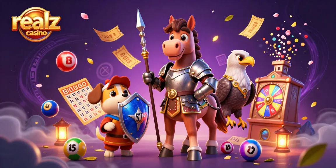 Experience the vibrant action at realz casino with exciting lottery elements and rich graphics.
